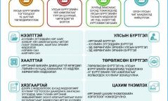 ИНФОГРАФИК:Улсын бүртгэлийн ерөнхий хууль /Шинэчилсэн найруулга/ болон холбогдох бусад хуульд өөрчлөлт оруулах тухай хуулийн танилцуулга