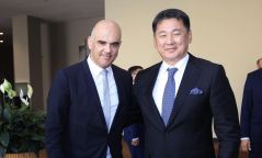 Монгол Улсын Ерөнхийлөгч У.Хүрэлсүх Швейцарын Холбооны Улсын Холбооны Ерөнхийлөгчтэй уулзав
