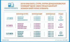ЕБС-ийн улсын шалгалт энэ сарын 28-нд эхэлнэ