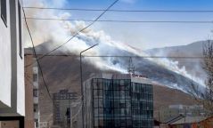 Анхаар: Богд ууланд гал гарч байна