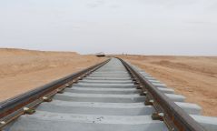 Тавантолгой-Зүүнбаян чиглэлийн эхний 43.5 километр төмөр замыг барьж дуусгажээ