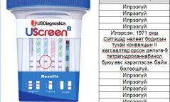 Хорих ял оногдуулахгүйгээр тэнсэгдсэн хүнээс мансууруулах бодис хэрэглэсэн байж болзошгүй сэжиг илэрчээ