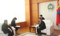 Ерөнхийлөгч Х.Баттулга Япон Улсын төлөөлөгчдийг хүлээн авч уулзжээ