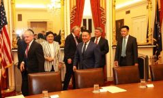 Монгол Улсын Ерөнхийлөгч Х.Баттулга АНУ-ын Сенатын Гадаад бодлогын байнгын хороонд зочлов
