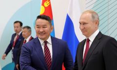 ОХУ-ын Ерөнхийлөгч В.Путиныг албан ёсоор угтан авлаа