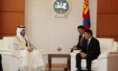 Монгол Улсын Ерөнхийлөгч Х.Баттулгад Саудын Арабын Вант Улсын Эрхэм дээд хунтайж бараалхав