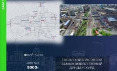 "Монос” болон Механик инженерийн сургуулийн уулзварыг олон түвшний уулзвар болгох зураг төсөл боловсруулж байна