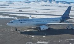 “Монголиан Эйрвейс” компани зорчигч тээврийн Airbus загварын агаарын хөлгөө хүлээн авлаа