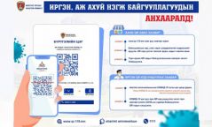 Нийслэлд өчигдөр хамгийн олон буюу 5,500 орчим иргэн QR код уншуулан зорчилт хөдөлгөөнөө бүртгүүлжээ