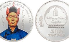 Дамдины Сүхбаатарын дурсгалын зоос худалдаалагдаж байна
