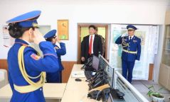 Хэнтийн онцгойгийнхонд гал түймэр унтраах багаж, хэрэгсэл авч өгөхөө илэрхийлэв