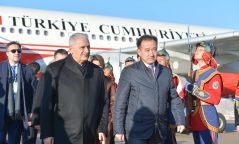 Турк Улсын Ерөнхий сайд Бинали Йылдырым манай улсад хүрэлцэн ирлээ