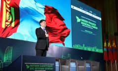 Монгол Улсын Ерөнхийлөгч У.Хүрэлсүх: Ногоон хөгжлийг эрчимжүүлэх санхүүжилт нэмэгдэнэ гэдэгт итгэж байна