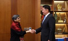 Монгол Улсын Ерөнхийлөгч У.Хүрэлсүхэд НҮБ-ын Орлогч Ерөнхий нарийн бичгийн дарга бараалхав