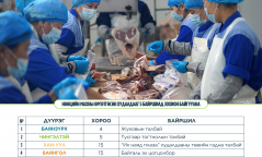 Нөөцийн махны өргөтгөсөн худалдаа энэ сарын 15-ныг хүртэл үргэлжилнэ
