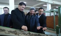 Монгол Улсын Ерөнхийлөгч У.Хүрэлсүх хонины ноосон био бордоо үйлдвэрлэгч “Монпеллетс” ХХК-д ажиллалаа