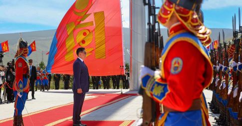 НҮБ-д гишүүнээр элссэн ойг тохиолдуулан Төрийн далбаа мандууллаа