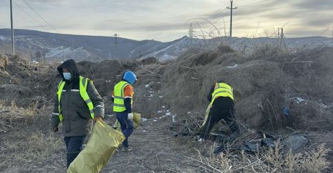 Үндэсний цэцэрлэгт хүрээлэнгийн зүүн хэсгийн үүсмэл хогийг цэвэрлэлээ