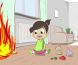 Бага насны хүүхдийг ахуйн гал түймрээс урьдчилан сэргийлэх зөвлөмж
